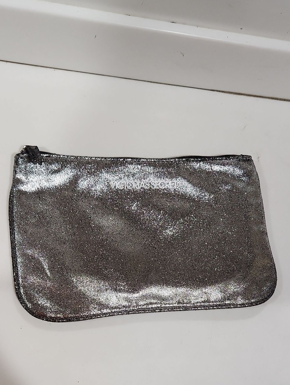 EUC Victoria Secret Metallic LG Clutch/Pouch Bag